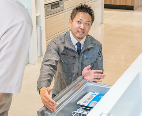 ビルトイン食洗器のサイズ