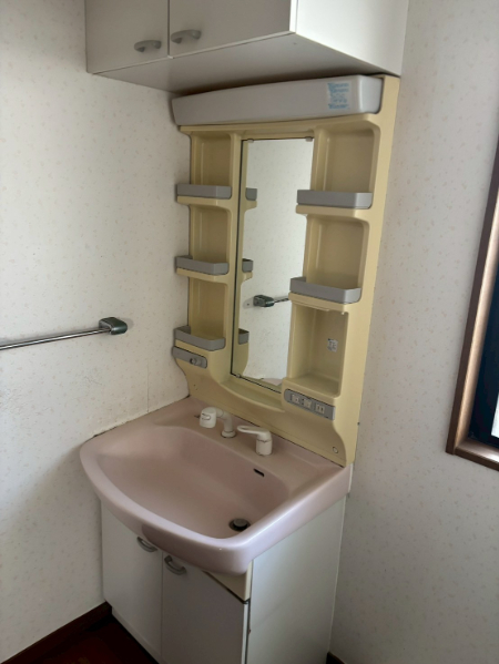三重県員弁郡-S様邸-洗面化粧台-施工前